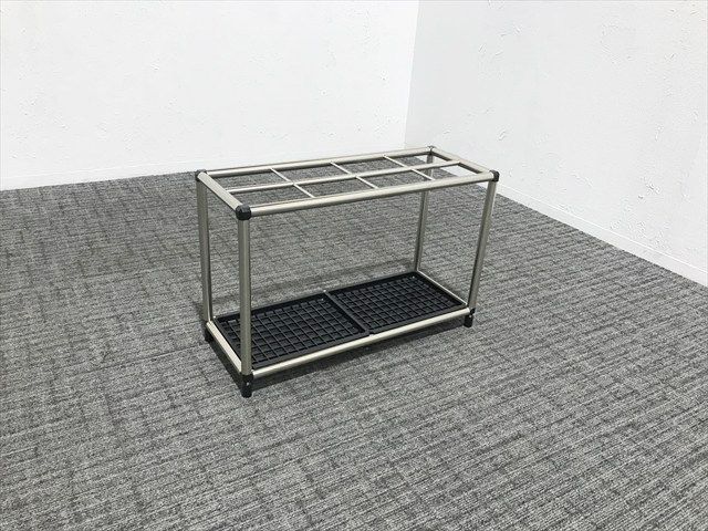 傘立て オカムラ 40本用 L948C 業務用 店舗用 シルバー