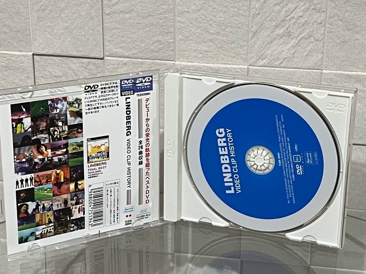LINDBERG/VIDEO CLIP HISTORY リンドバーグ DVD LINDBERG リンドバーグVIDEO CLIP HISTORY [DVD] - メルカリ