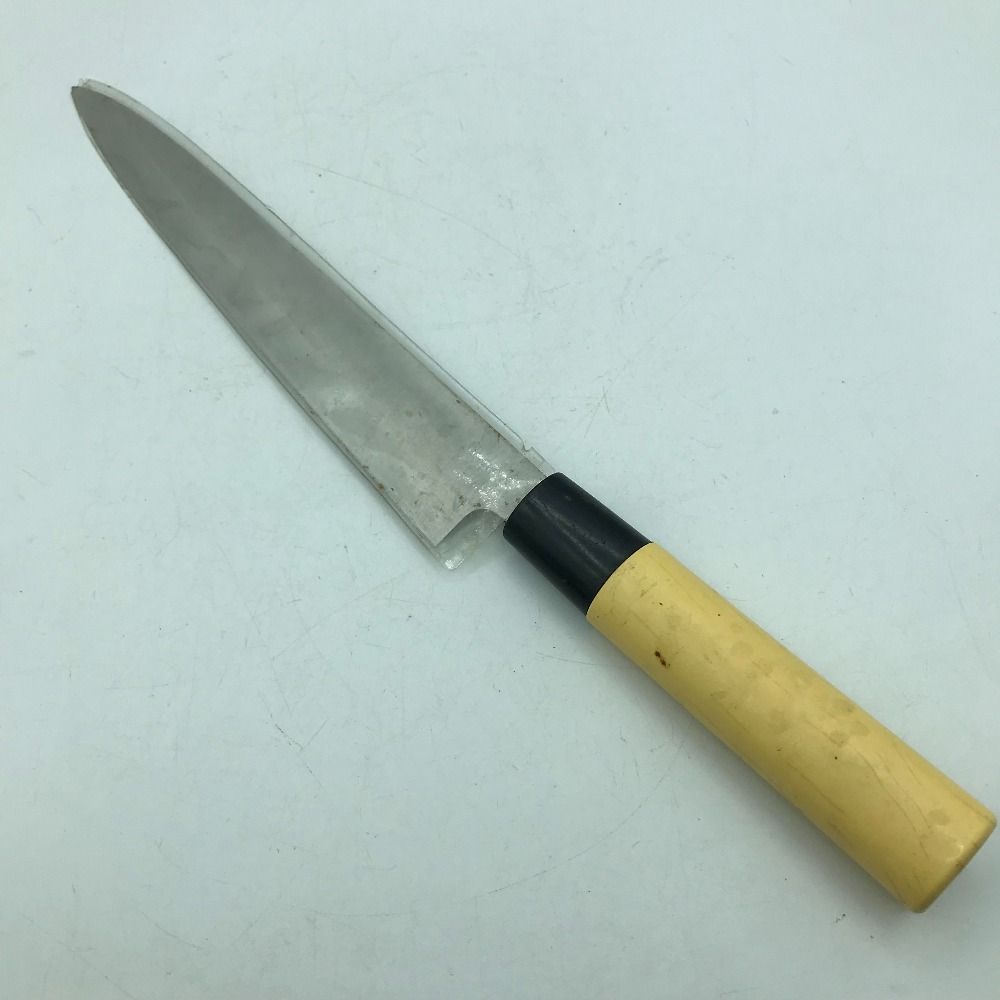 源 為久 】 銘 在銘 別作 柳刃包丁 刃渡り 250mm 全長 398mm 重量 140g 品 料理人 職人 本職 和食 - キッチン、食器