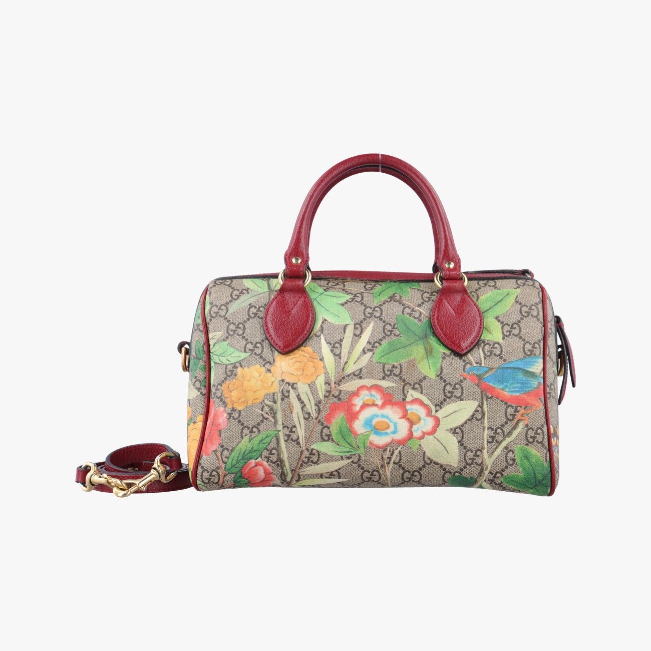 グッチGucciグッチティアン ベージュ×マルチ PVCコーティングキャンバス 409529 C019382961