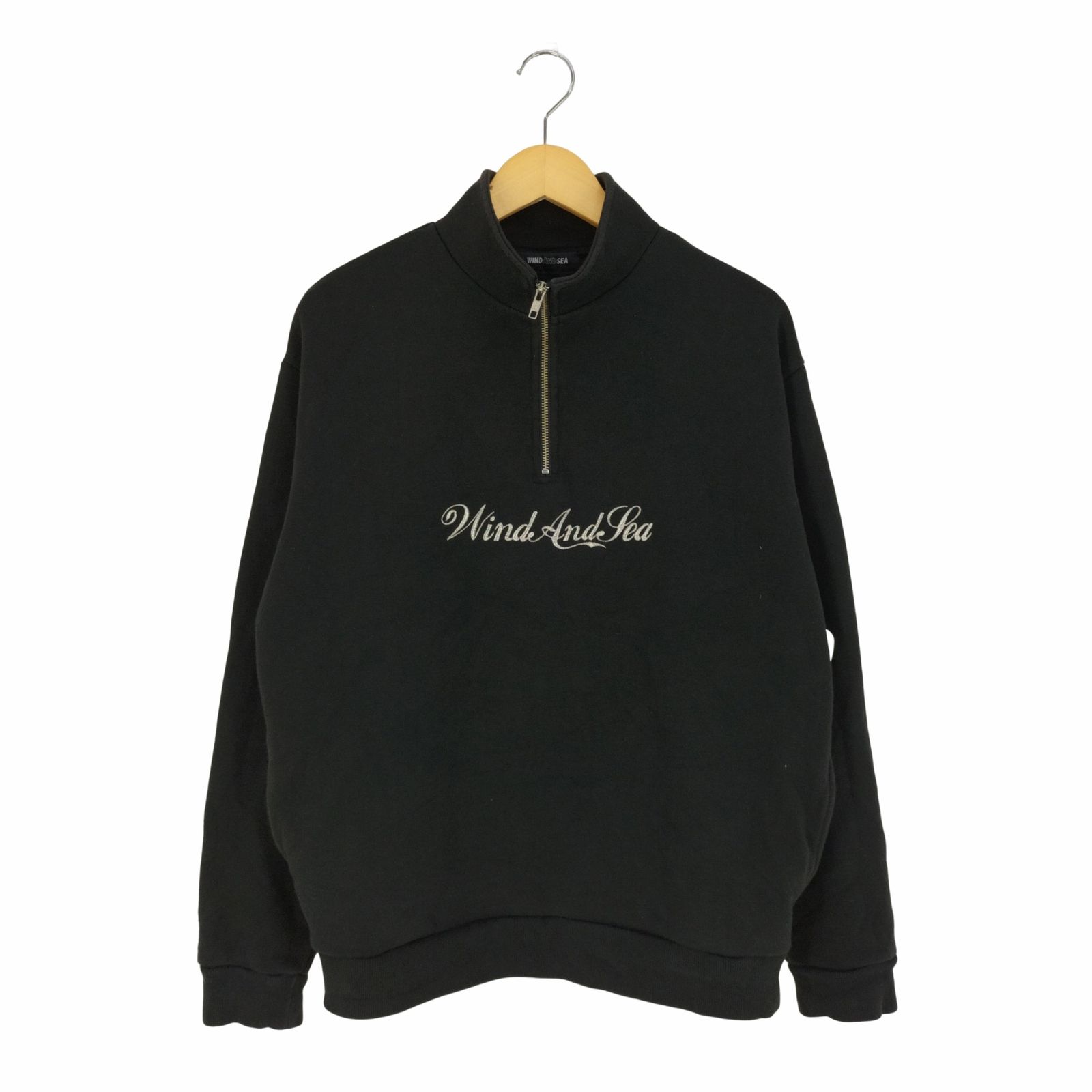 ウィンダンシー WIND AND SEA WDS HALF ZIP SWEAT SHIRT メンズ import