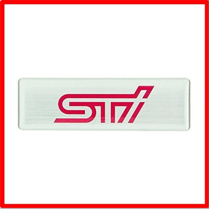 匿名配送】 SUBARU/スバル STI【エンブレム(ヘアライン)】STSG15100240 - メルカリ