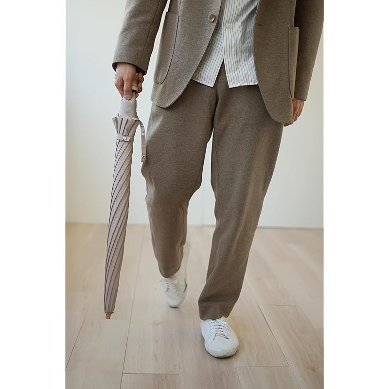 ミラトーレ 60 10本骨 畳まずに持てる折り畳み傘 メンズ レディース 超撥水生地 大きい 風に強い 長傘にもなる 2段折りたたみ傘 傘専門店 小宮商店 折60×10本 ネイビー NEXPOTALLINN_EU