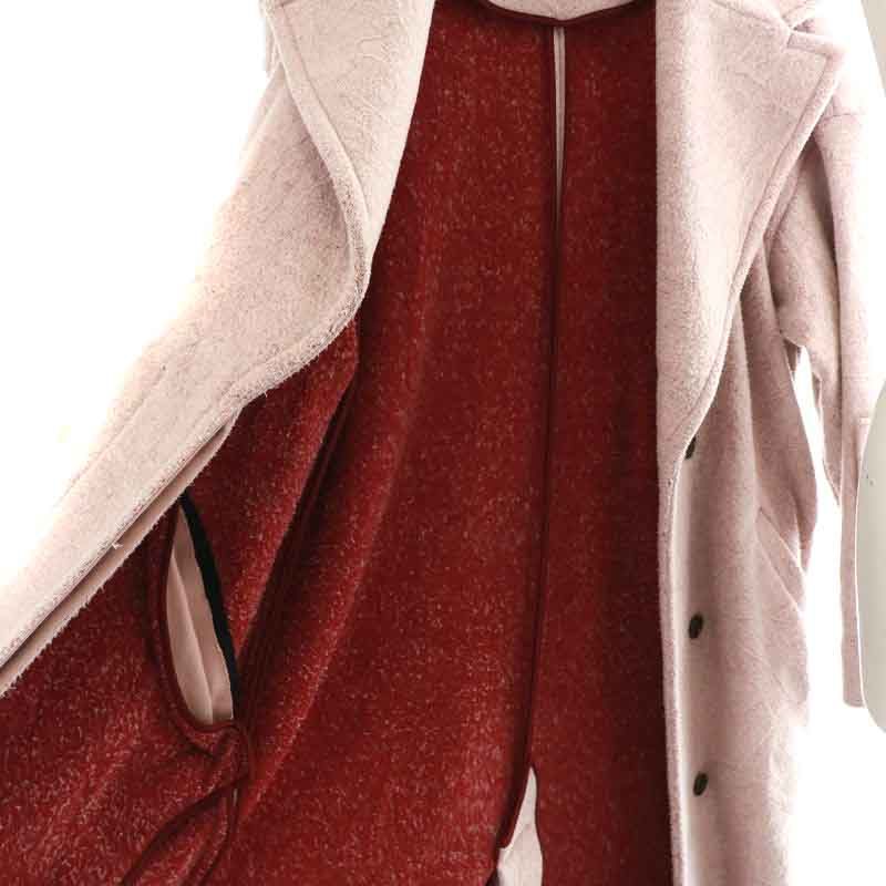 Lautashi(ラウタシー) ウールコート chester coat - black – Lautashi