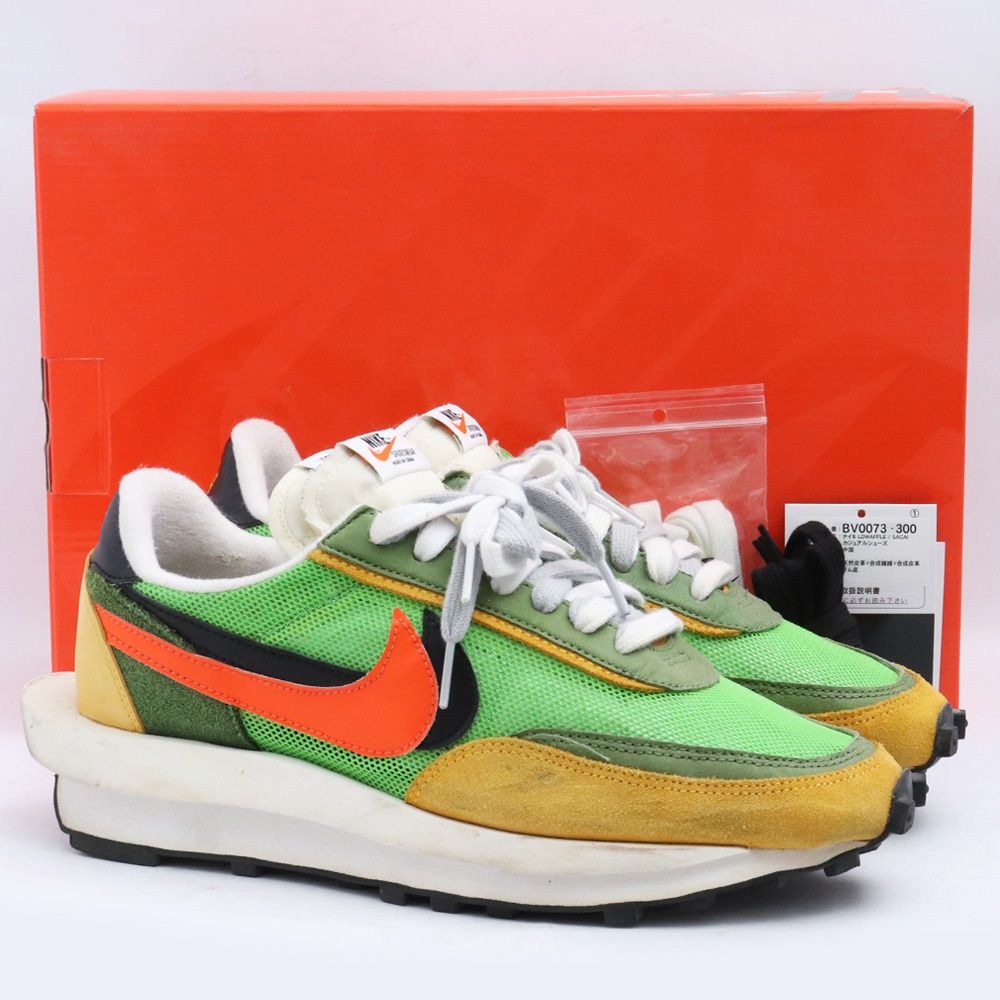 26.5cm NIKE × SACAI LDV Waffle Green - メルカリ
