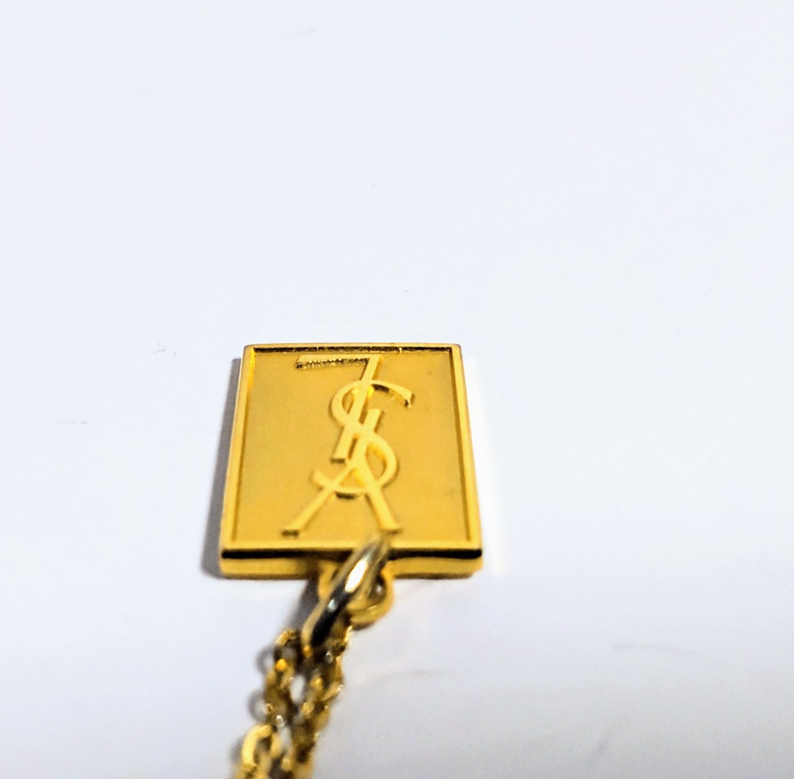 【極美品】Yves Saint Laurent カサンドラ　K24GFネックレス Yves Saint-Laurent YLS イヴサンローラン ネックレス