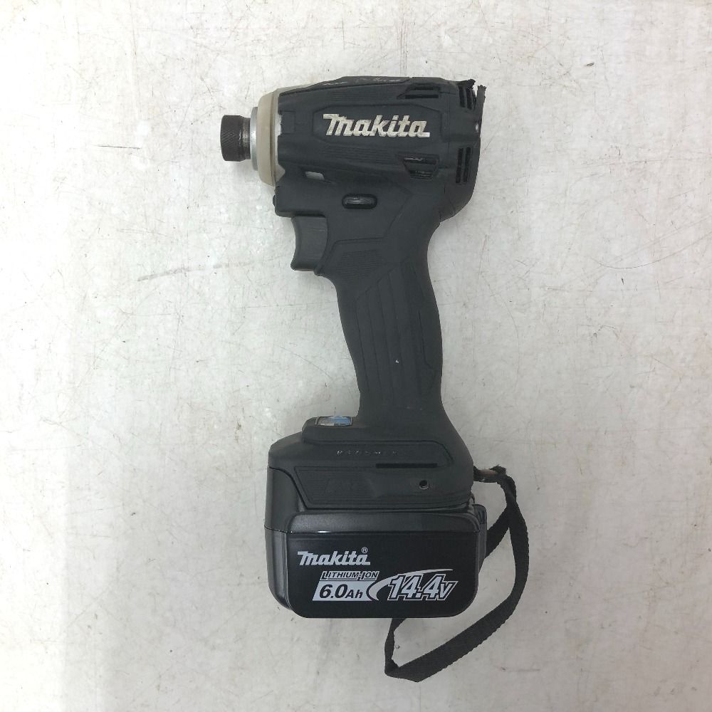 makita マキタ 14.4V 6.0Ah 充電式インパクトドライバ ケース 充電器 バッテリ2個セット TD162DRGXB