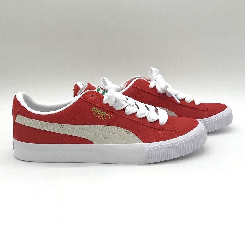 PUMA SKATE SUEDE VULK スニーカー 美品 386598-01 ローカット シューズ  スウェード  カジュアル メンズ 28cm  プーマ 靴 B10895◆