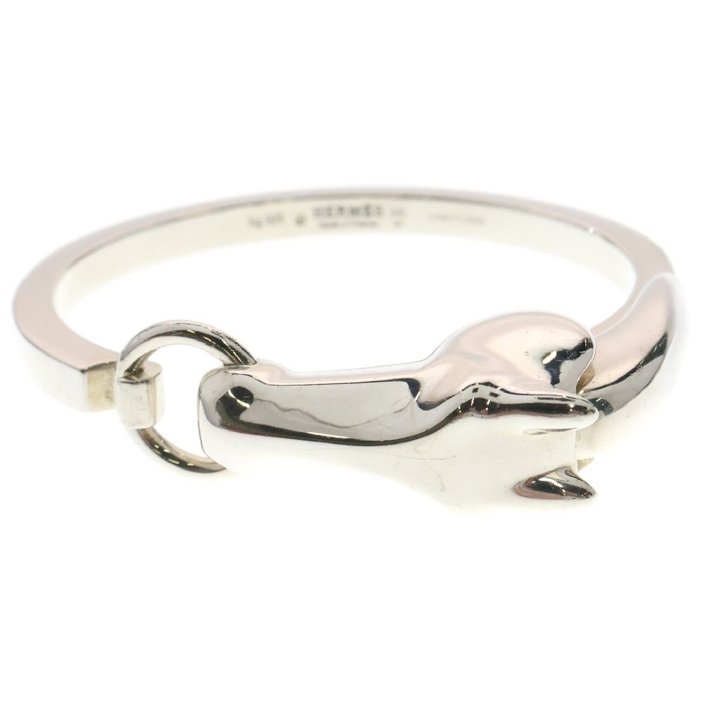 HERMES エルメス Gallop Bracelet LG ギャロップ バングル ブレスレット シルバー