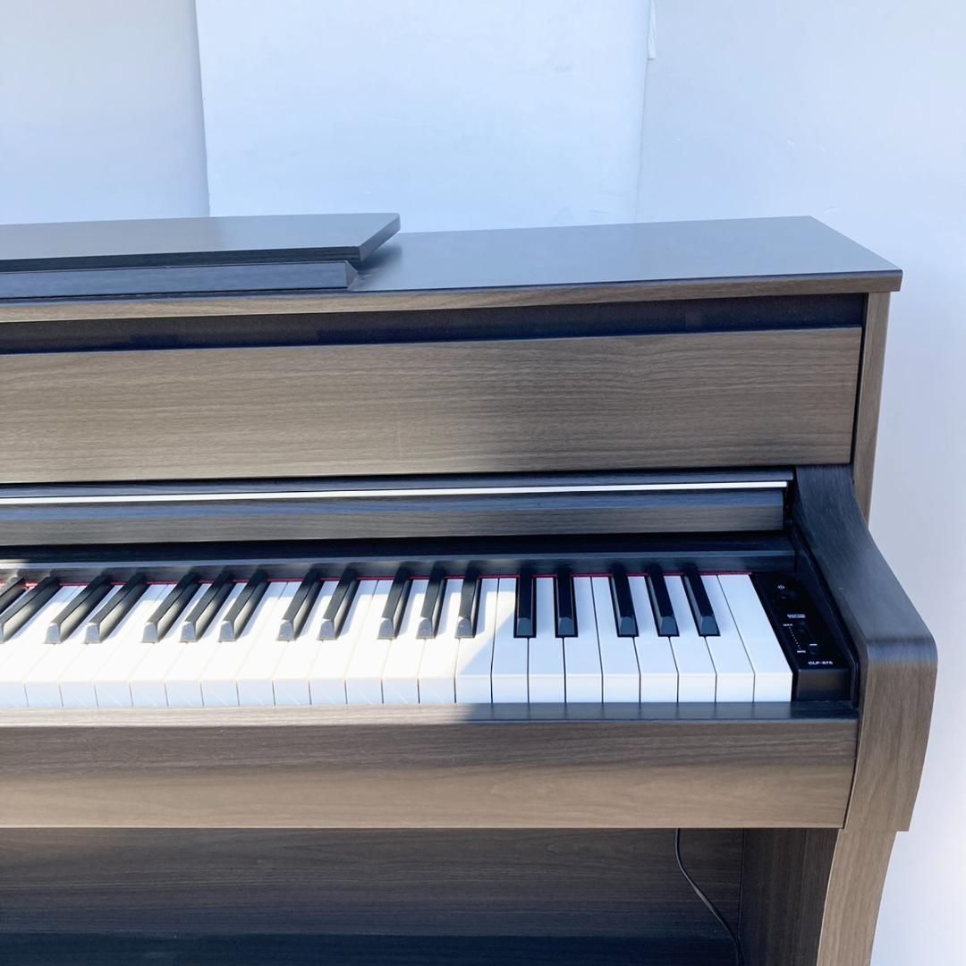 YAMAHA ヤマハ 電子ピアノ CLP-675DW イス・ヘッドホン付き
