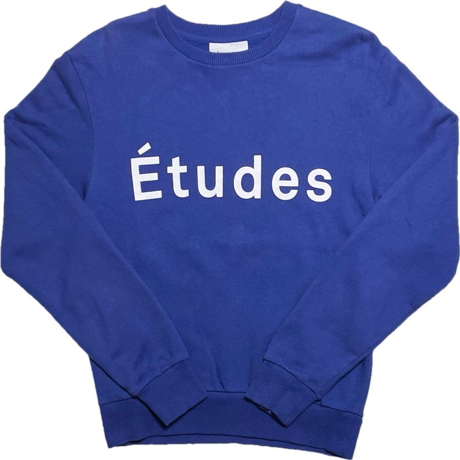 ポルトガル製 Études studio スウェットトレーナー ブルーXSサイズ