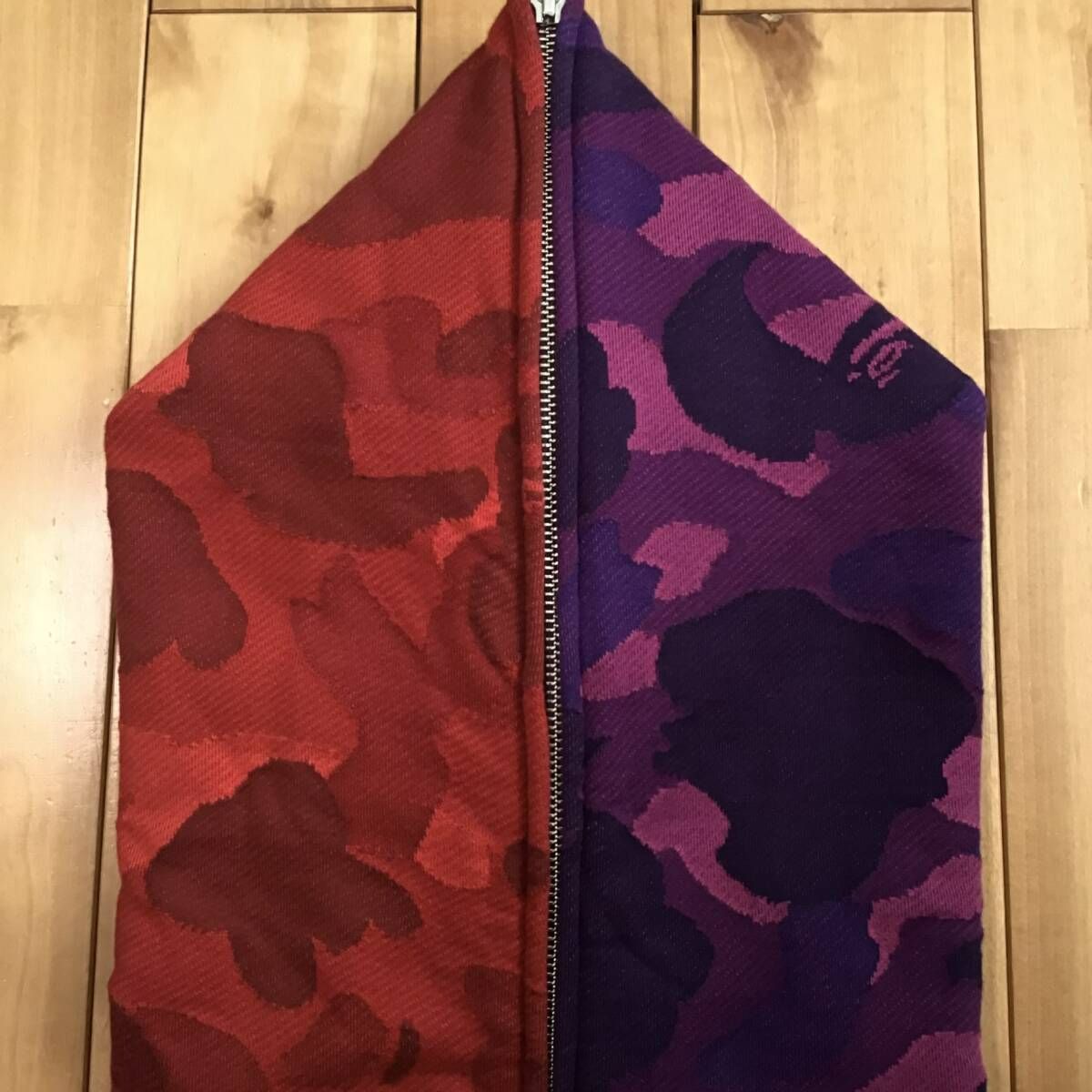 ジャガードカモ Crazy パーカー Lサイズ Jacquard camo BAPE full zip  