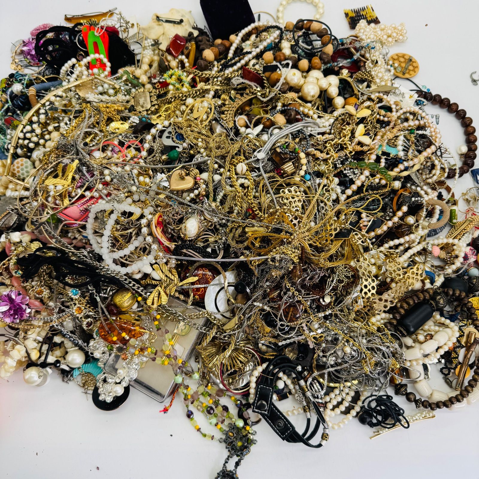 K18 含む 遺品整理品 10kg アクセサリー まとめ ネックレス