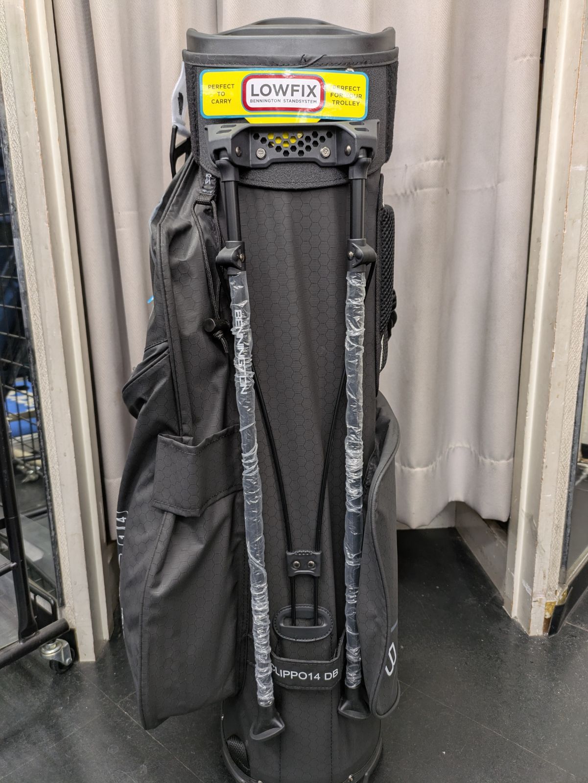 ベニントン　スタンドキャディバッグ　グレー　ゴルフバッグ　キャディバッグ　新品 新品未使用品】BENNINGTON ベニントン スタンド キャディバッグ