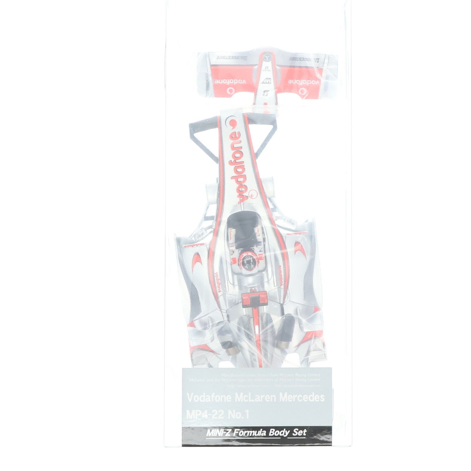 ミニッツ フォーミュラカーボディセット MP4-22 No.1 MF-010 r/s マクラーレン メルセデス MP4-22 No.1 30507FA | 京