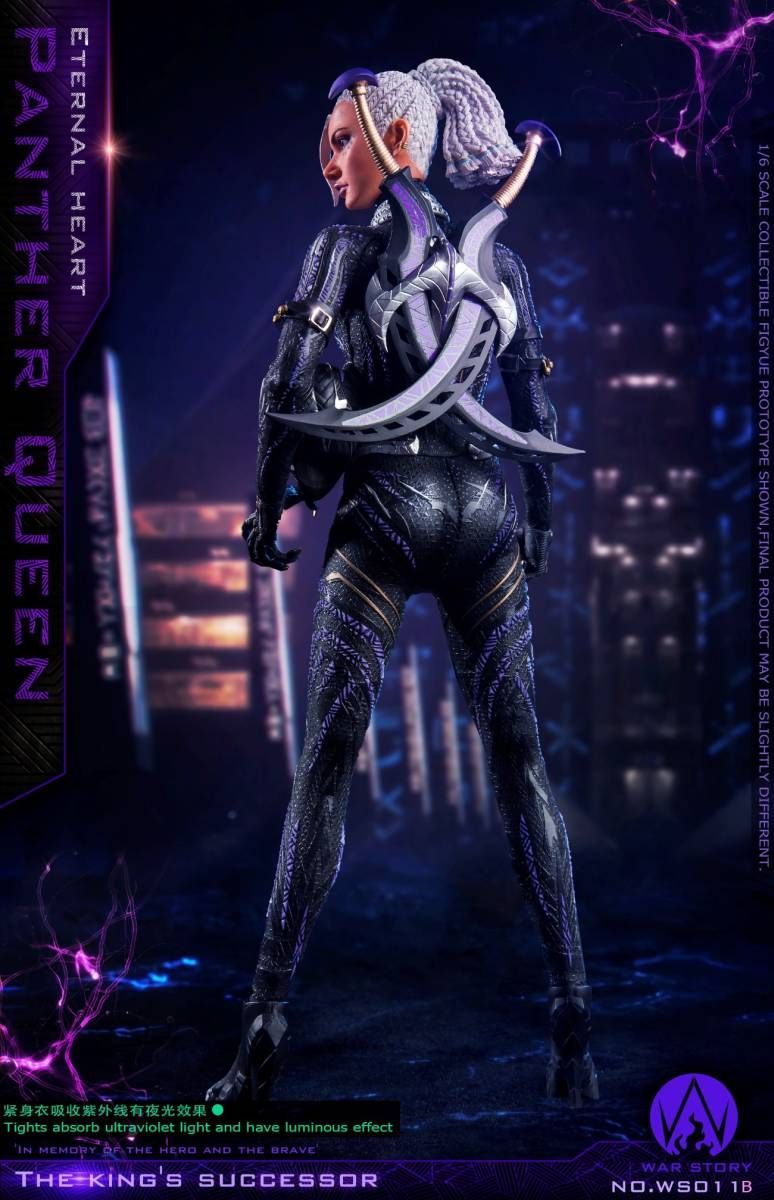 WAR STORY 1/6 Black Panther Queen DX版 WS011-B ブラックパンサー