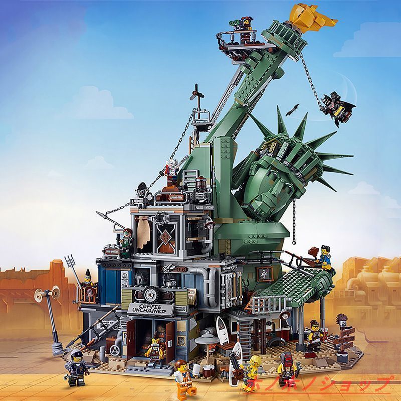 LEGO レゴ互換品 自由の女神像 ブロック 最後の砦 建物 3178PCS 知育玩具 おもちゃ 男の子 女の子 子供 組み立て 学習玩具 クリスマス プレゼント 入学 お祝い