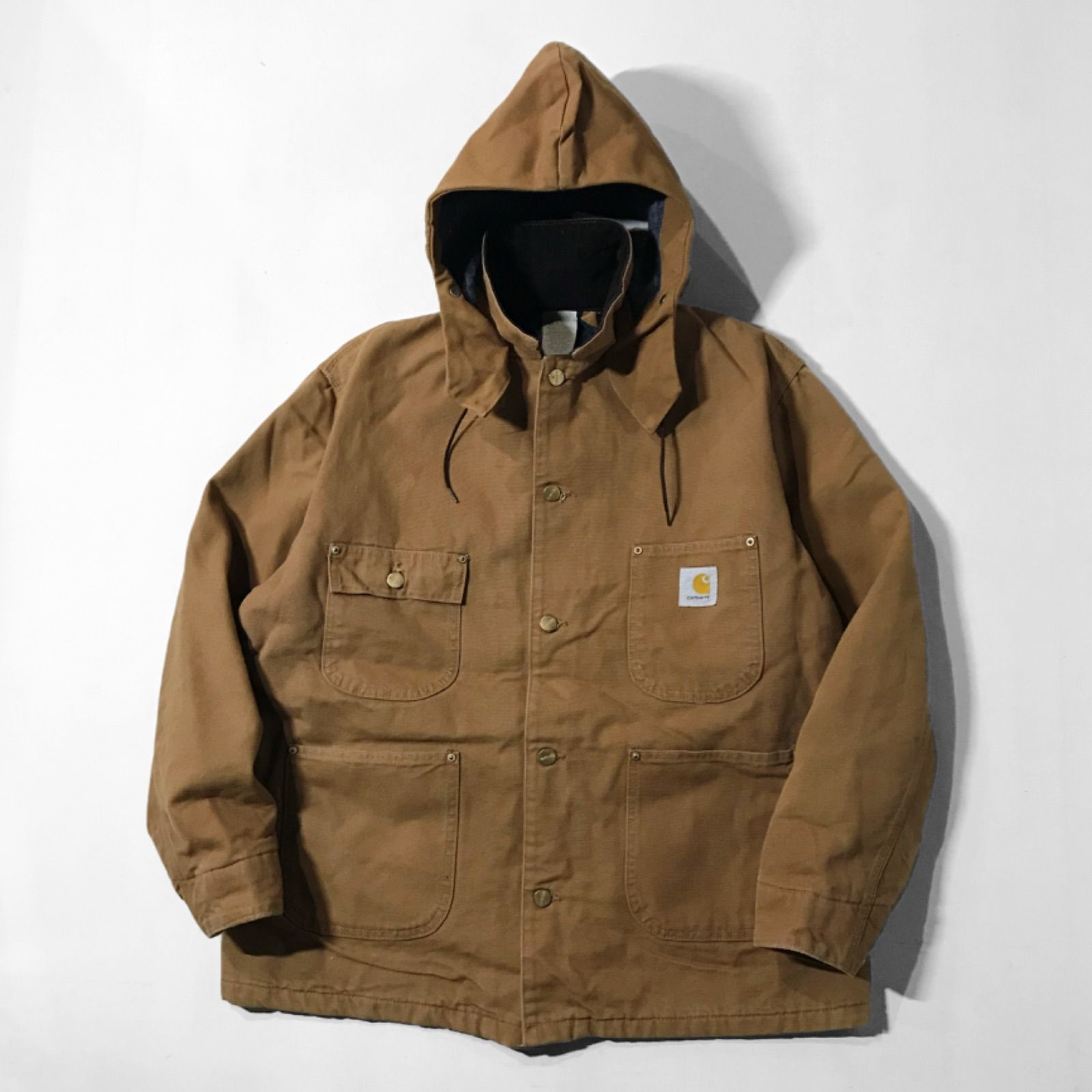 VINTAGE Carhartt】80sチョアコート USA製 裏地なし