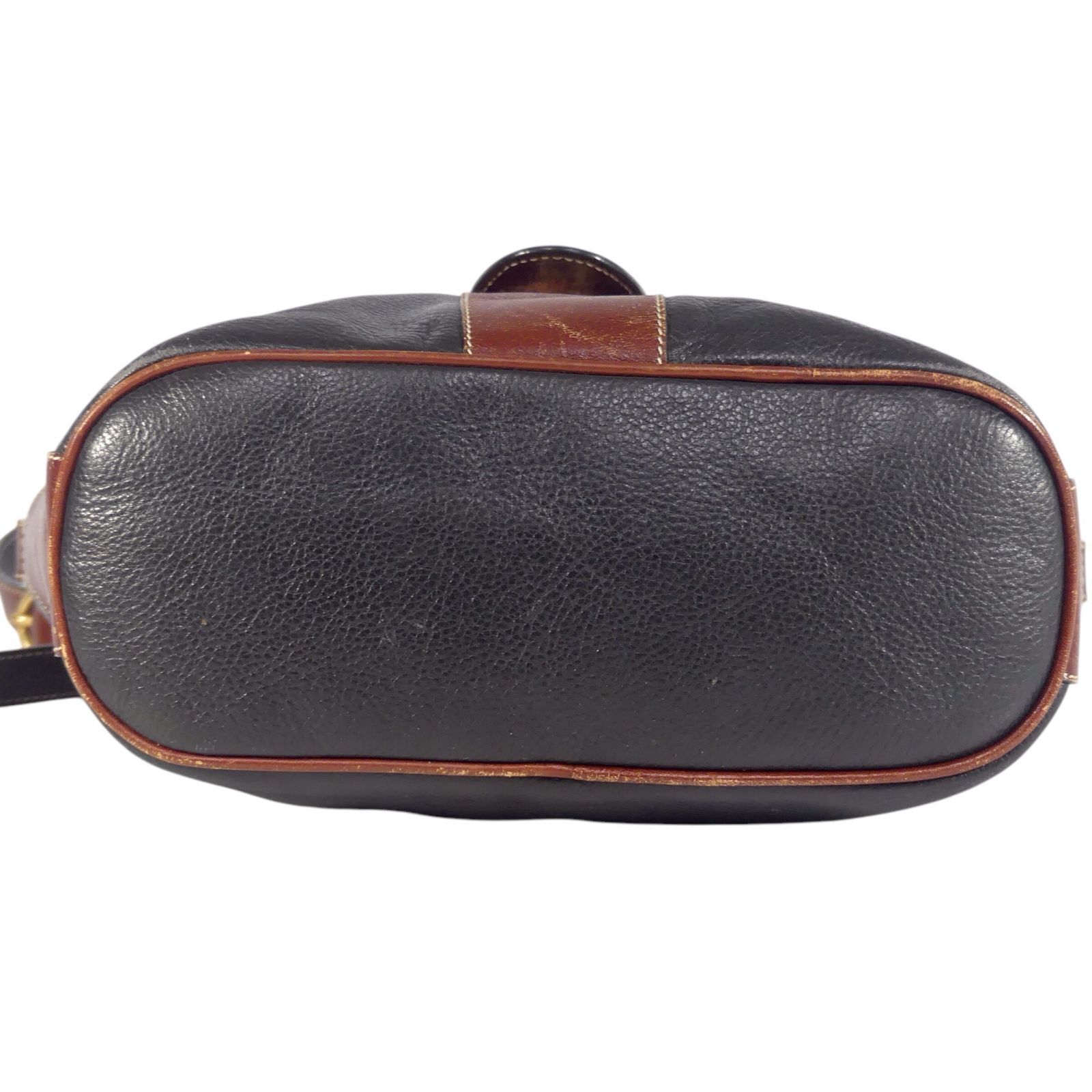 BALLY バリー レザー ショルダーバッグ ブラック 黒 ブラウン 茶 