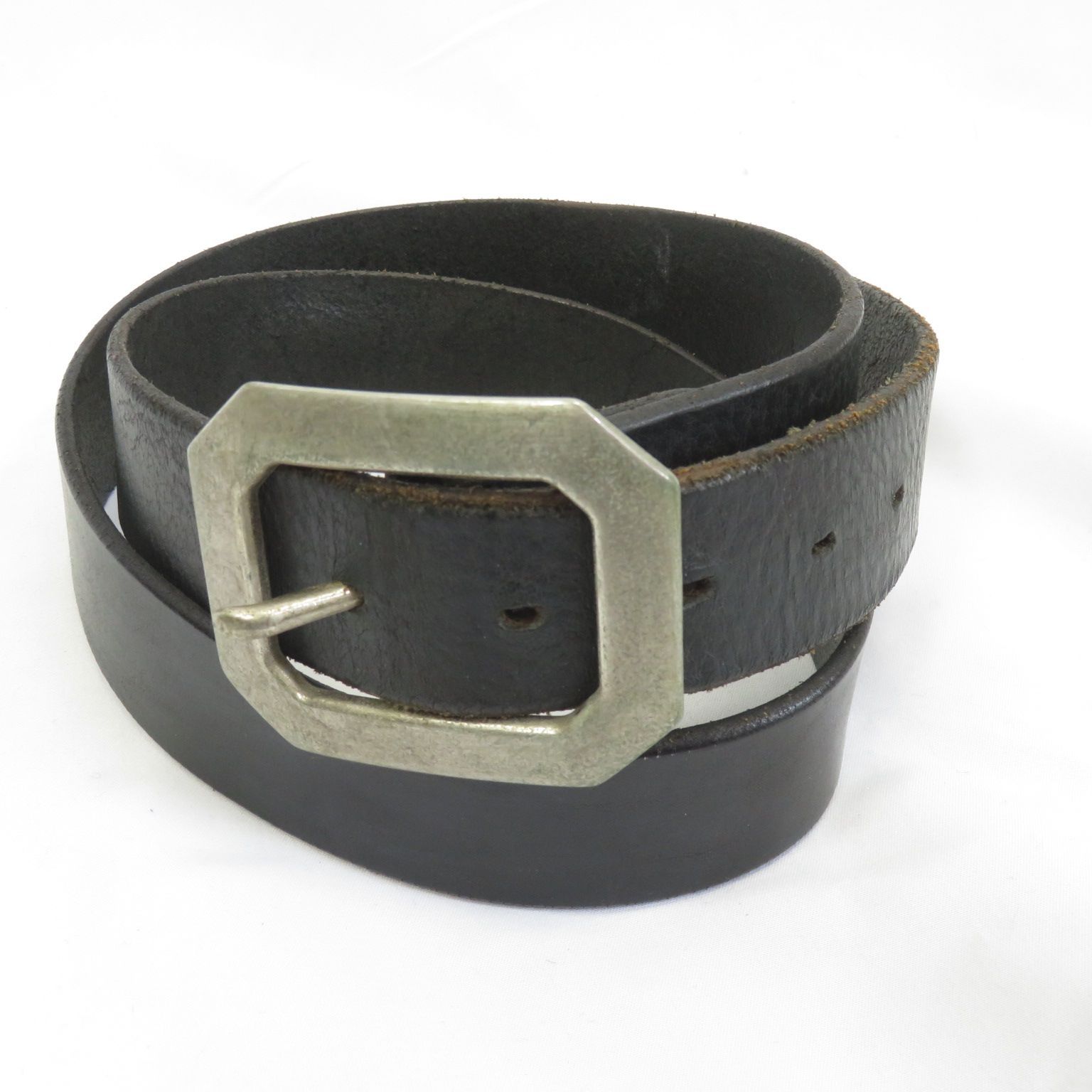 小物 RRL bellingham belt 34inch RRL Bellingham Leather Belt イタリア製 レザー ベルト - メルカリ