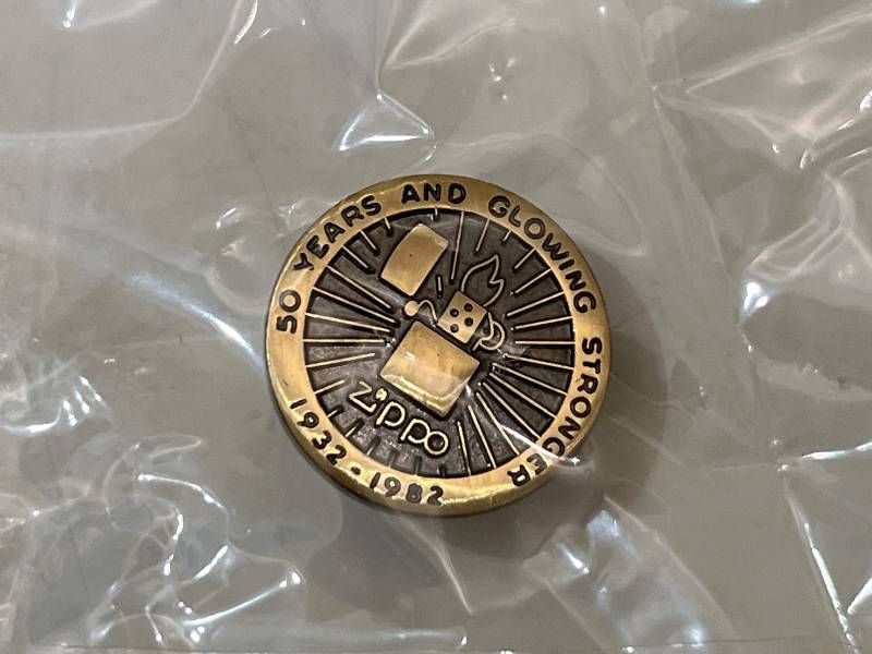 ! ZIPPO ジッポ 周年記念バッジ 10周年 25周年 40周年 50周年 60周年 5点まとめ 記念バッジ WWW_KANDAIZUMI_COM