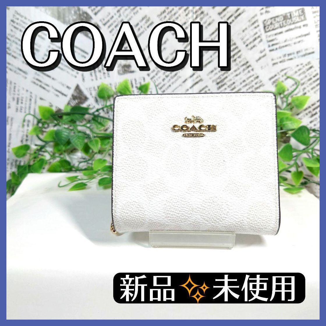 ✨COACH ✨シグネチャー C チャーム ウォレット - メルカリ