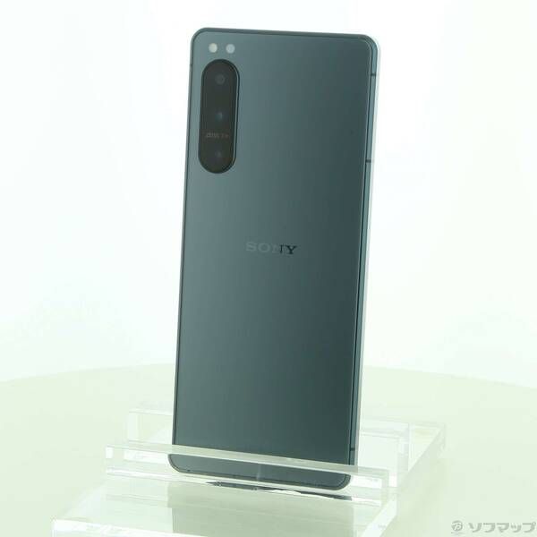 中古品〕 Xperia 5 IV 128GB グリーン SOG09 au SIMフリー【297