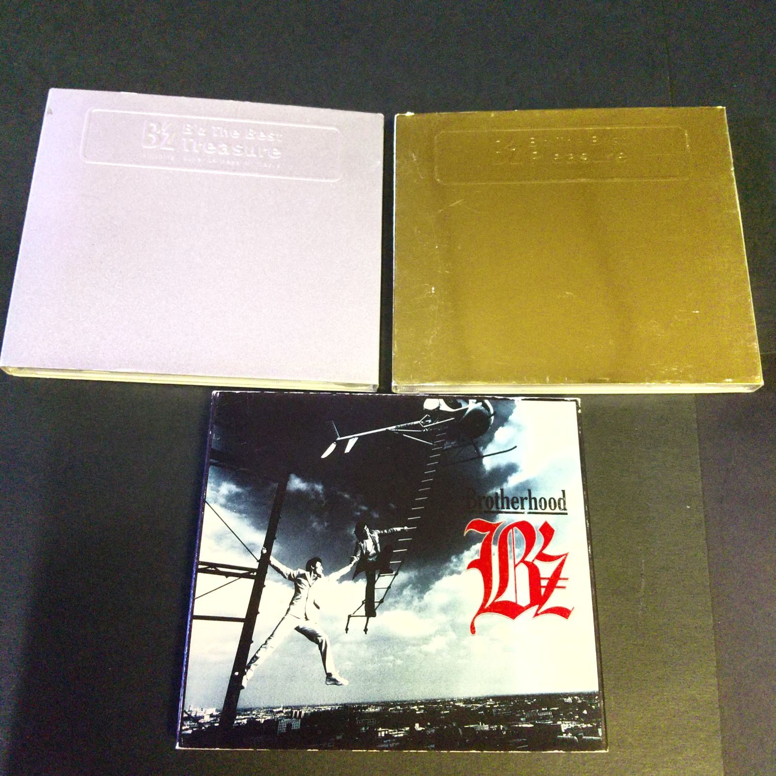 B'z アルバム3点セット 💿️The Best pleasure 金盤💿️The Best