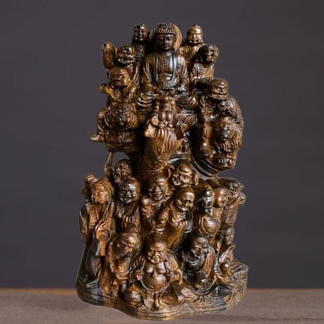 パステル彫刻磁器布袋羅漢仏像 装飾品  工艺品 美術品  置物 パステル彫刻磁器布袋羅漢仏像 装飾品 工艺品 美術品 置物 工芸品