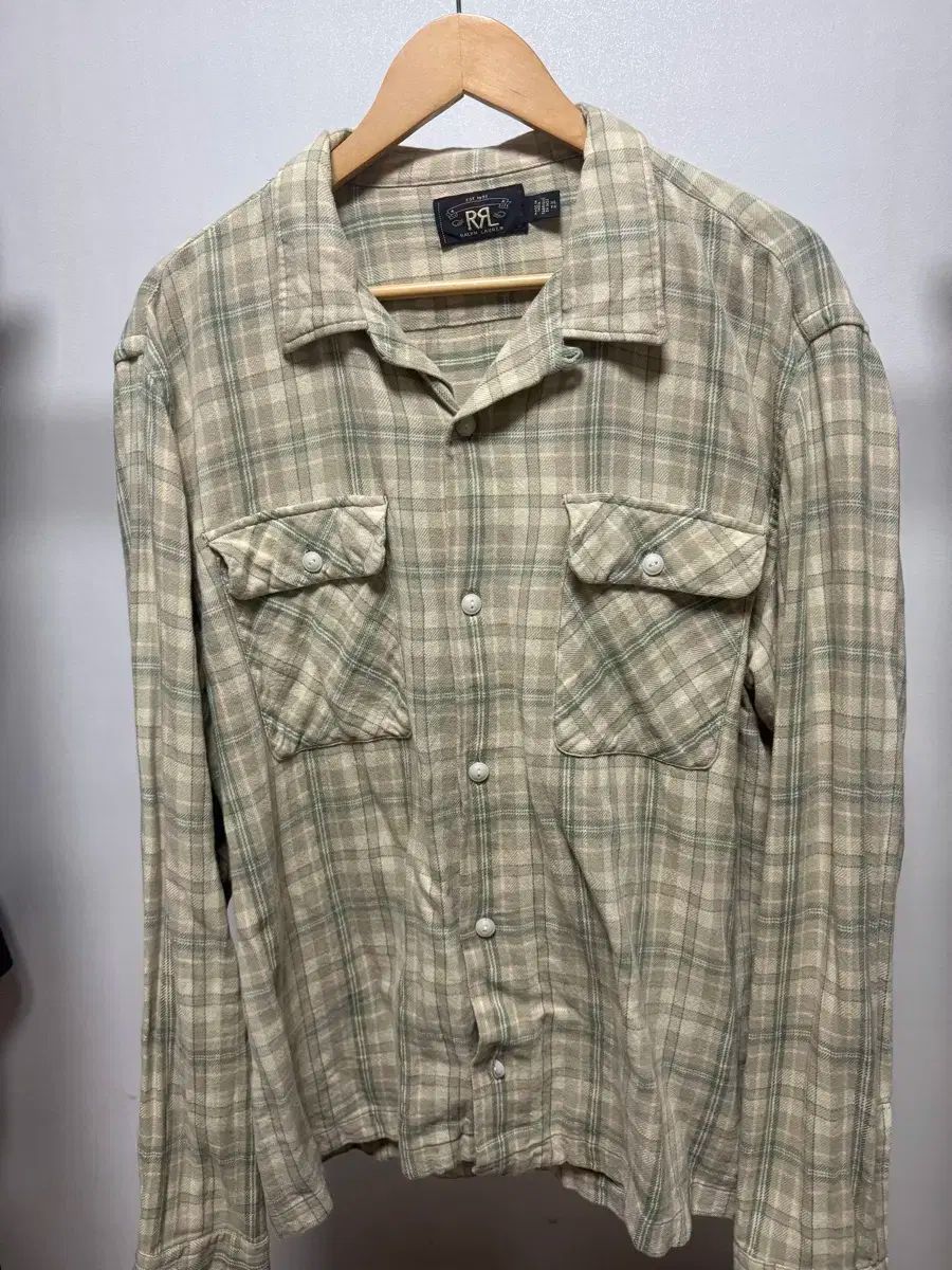 【雷市場（ポンジャン）商品韓国直送】 RRL キャンプワークシャツ