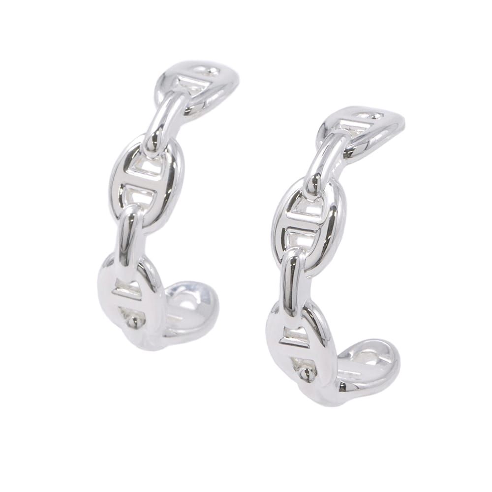 新品】エルメス アンシェネピアス シェーヌダンクル ピアス 【hermes