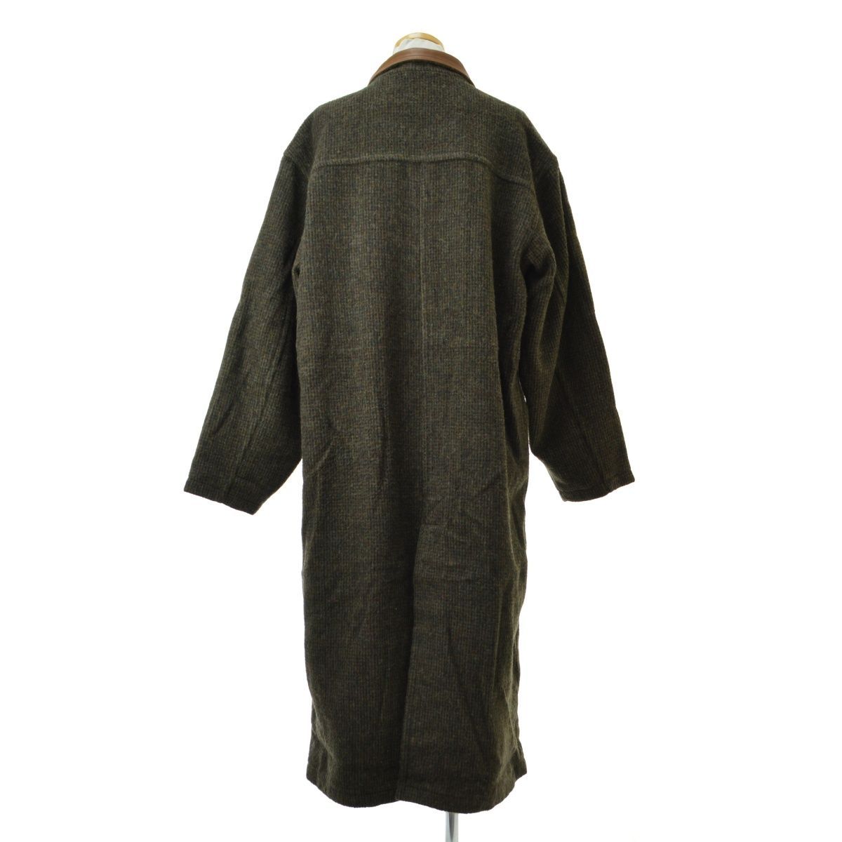 【USA製】80s Eddie Bauer エディーバウアー黒タグ ウールコート 86f603027615f894168f479ebec5ee