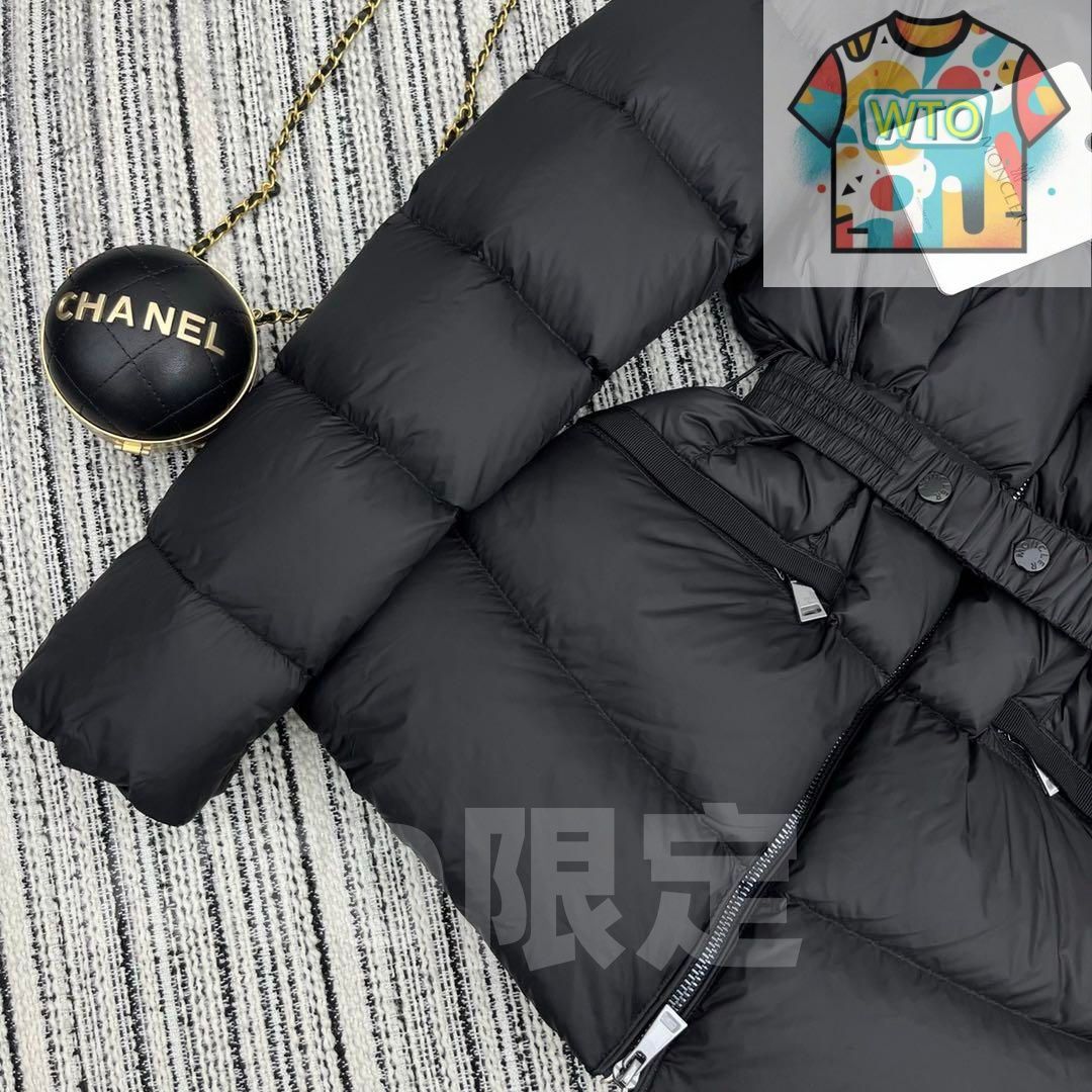 MONCLER　ウエストマークゴムベルト　ダウン付属品【新品未使用】 MONCLER ウエストマークゴムベルト ダウン付属品【新品未使用
