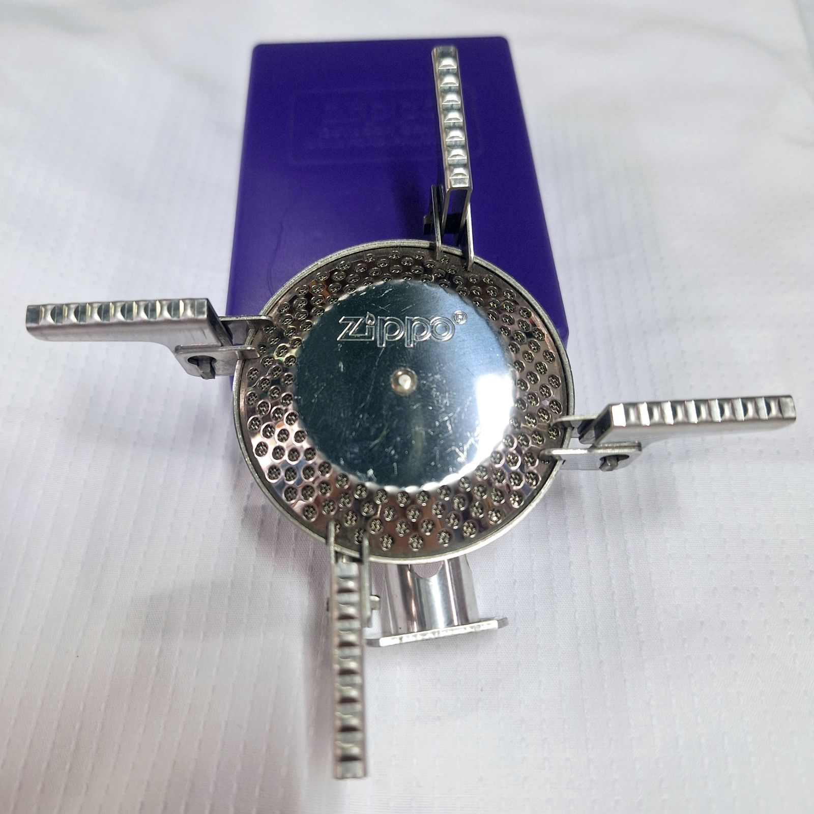 中古☆ケース付 ZIPPO ジッポー ポケットストーブ - メルカリ