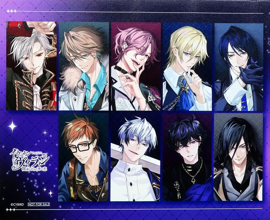 雑貨 イケメンヴィラン F3キャンバスアート CYBIRD SHOP 2025春 お買い上げ抽選会A賞