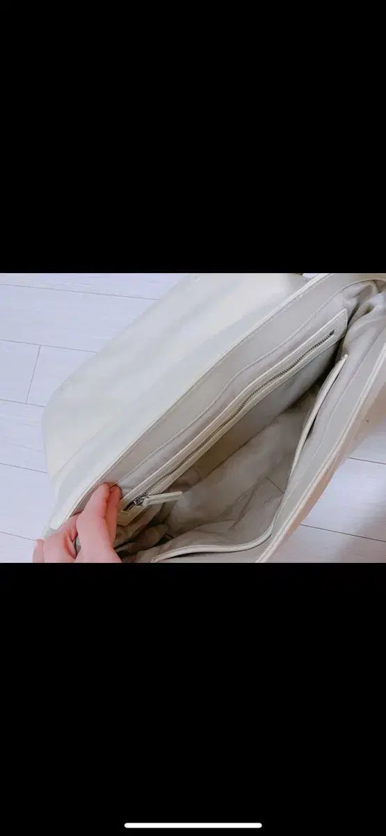 STAND OIL スタンドオイル フラッフィーバッグ アイボリー DECORATOM_COM_BR