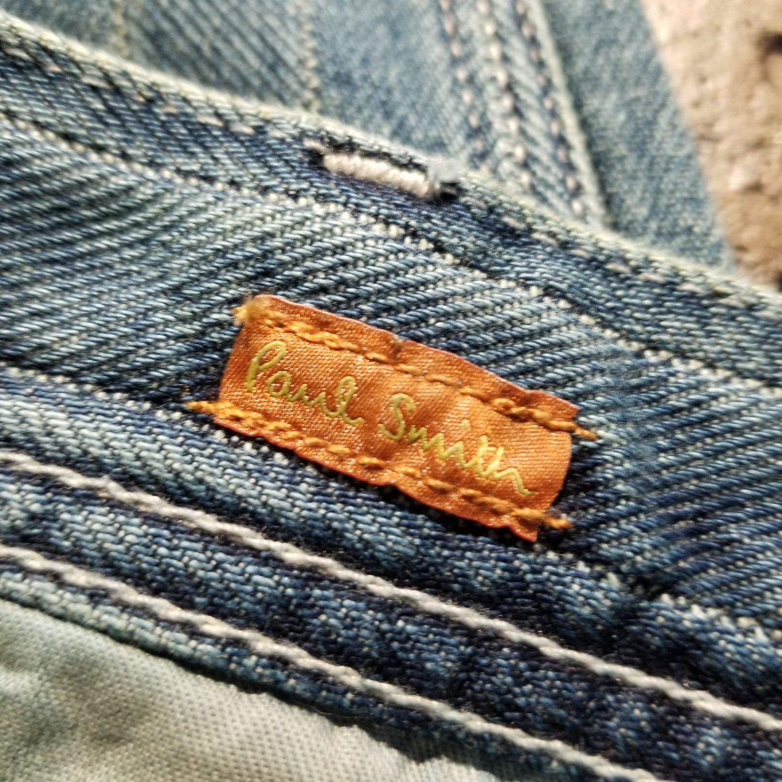 Paul Smith + Lee 25ss ウォバッシュ ワークパンツ M ポール