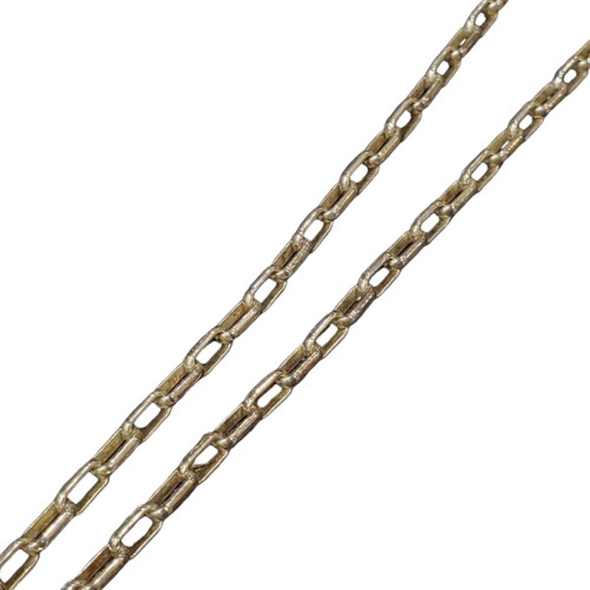 GUCCI グッチ ダブルG シルバーネックレス AG925 シルバー Sv925  