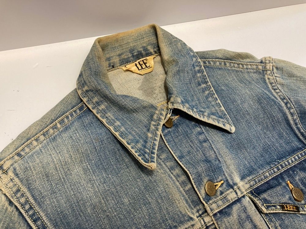 Lee 70s デニムジャケット リー Lee 70s ヴィンテージ Vintage LEE 大文字タグ デニム