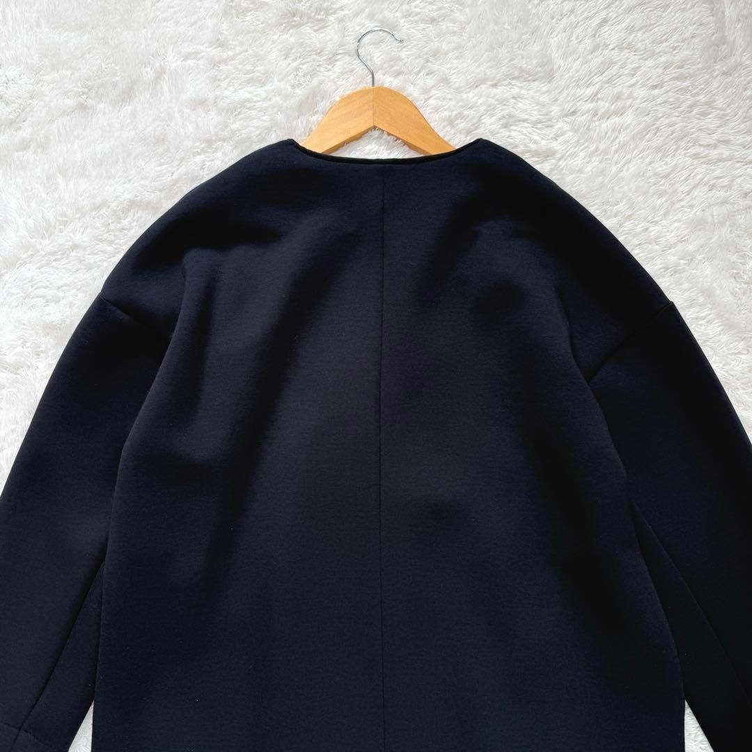 SOEJU ソージュ コクーンジップブルゾン M L ネイビー 濃紺 アウター