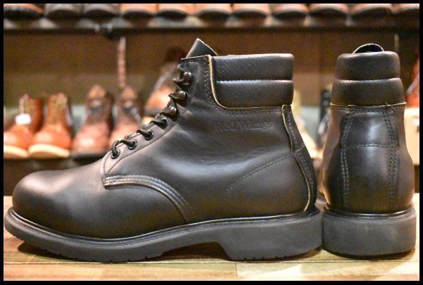 レッドウィング 9070 アイリッシュセッター ブラック プレーントゥ ブーツ 10D 良品 14年】レッドウィング 9070 アイリッシュセッター 黒
