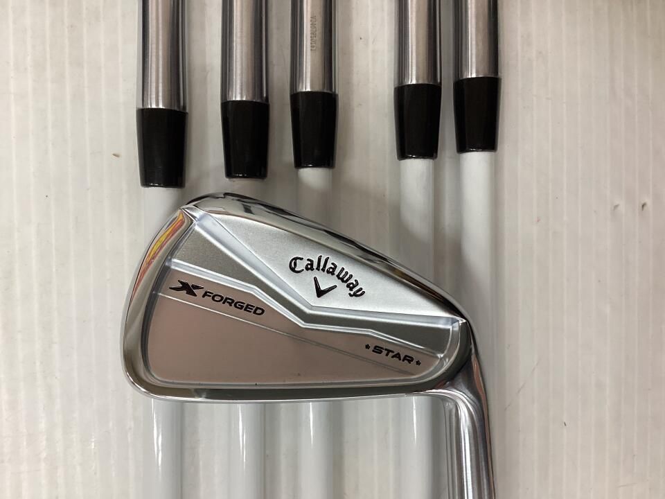 最短 X FORGED STAR 2025 | デザインチューニング メビウス∞ | | アイアンセット | キャロウェイ