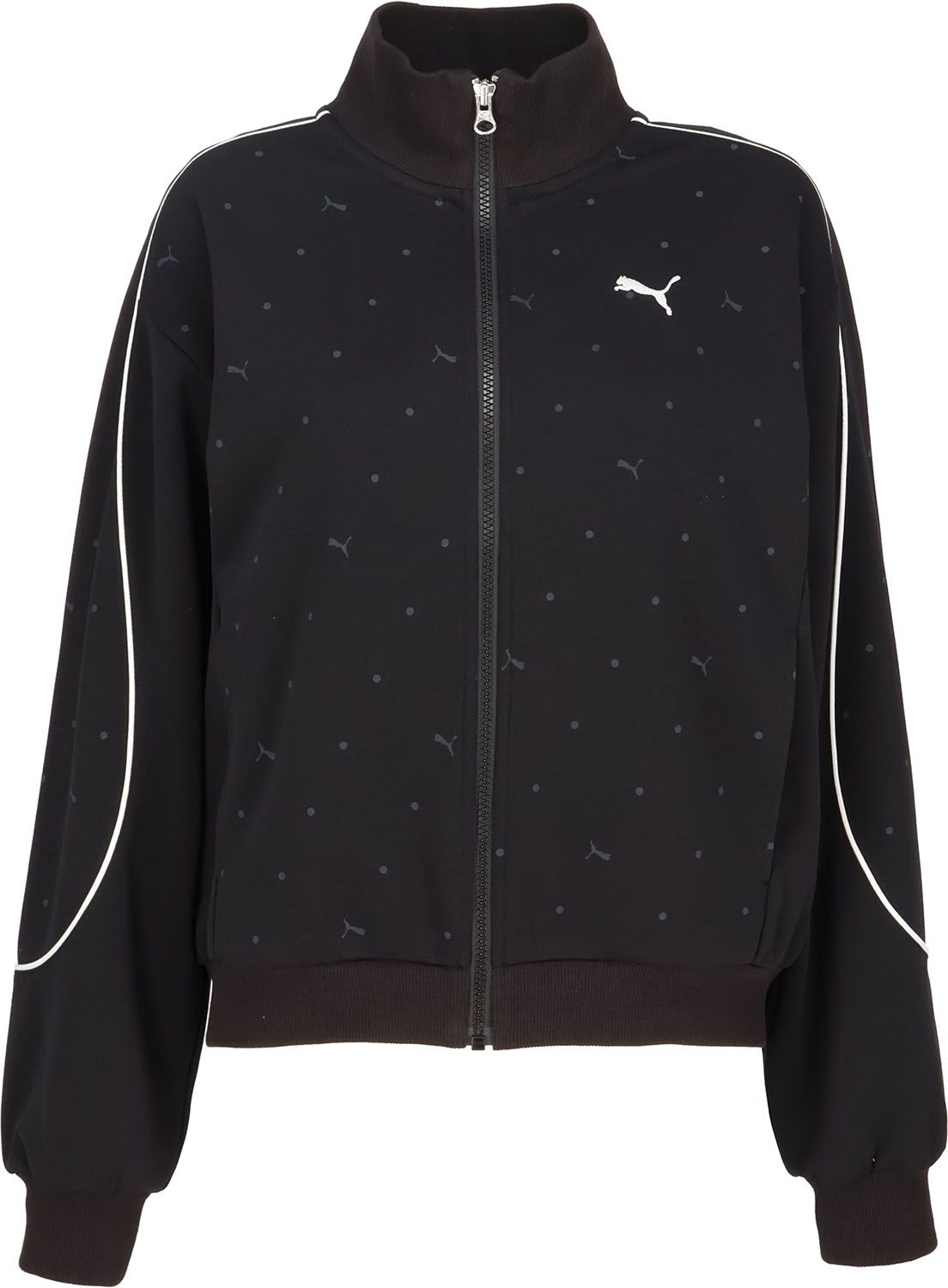 プーマ PUMA CORE HERITAGE MX トラック JKT ジャケット アウター ジャンパー ジャージ レディース 女性 吸汗速乾 紫外線カット トレーニング デイリー 690174 01 PUMABLACK