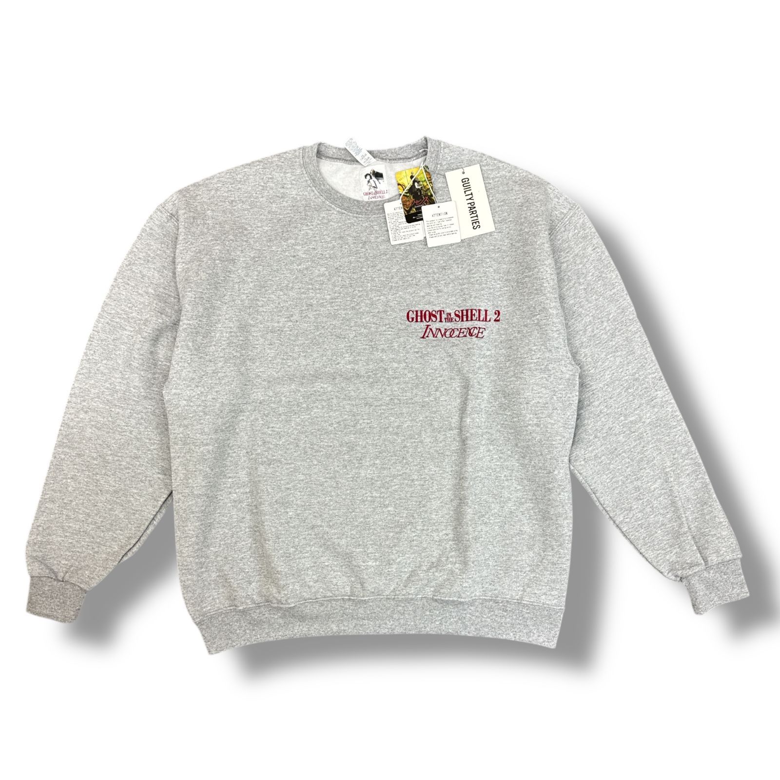 未使用品 WACKO MARIA × 攻殻機動隊 / INNOCENCE / CREW NECK SWEAT SHIRT イノセンス コラボ  クルーネック スウェット トレーナー ワコマリア INNOCENCE-WM-SS03 グレー XL 82807A3 - メルカリ