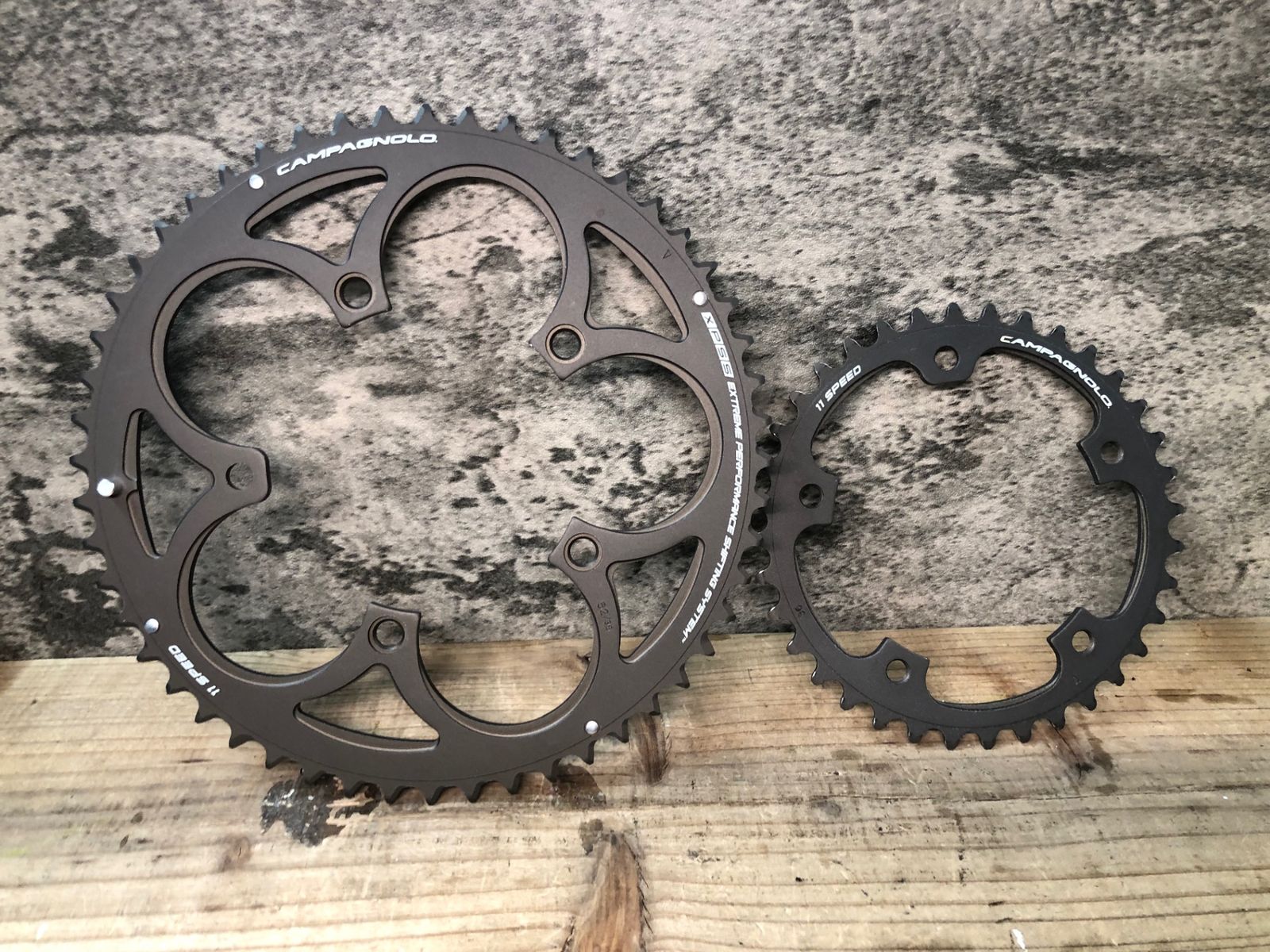 IW898 カンパニョーロ CAMPAGNOLO チェーンリングセット 52|36T 5H