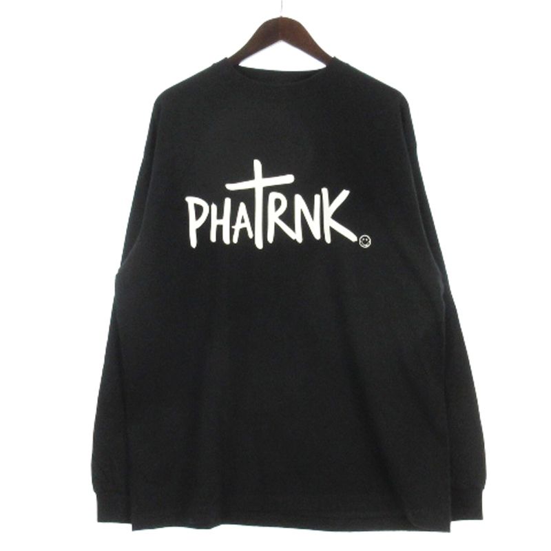 ファットランク PHATRNK Tシャツ カットソー 長袖 ロゴ プリント 