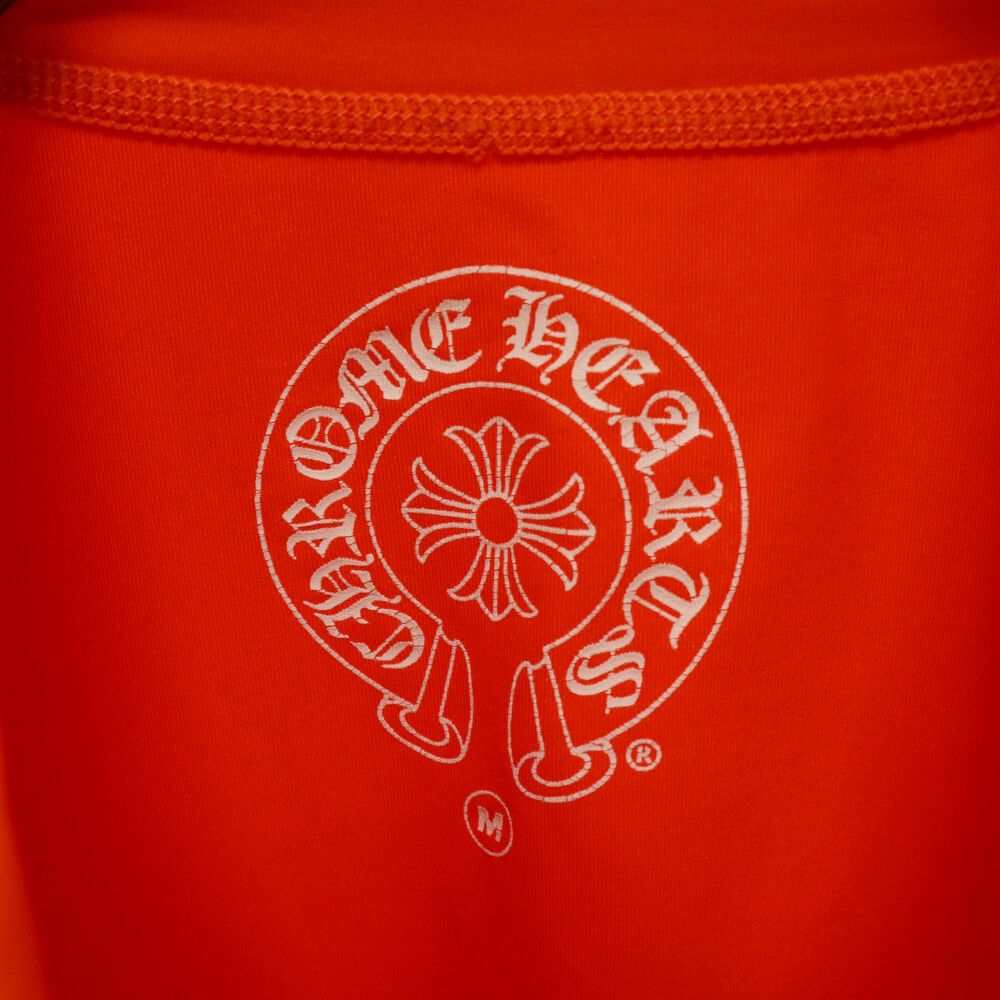 CHROME HEARTS (クロムハーツ) サイドCHロゴプリント 長袖Tシャツ