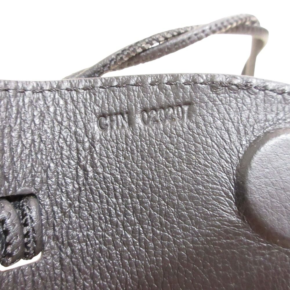 新品同様 GOYARD ゴヤール クロ ユニバーサル レザー バッグチャーム  