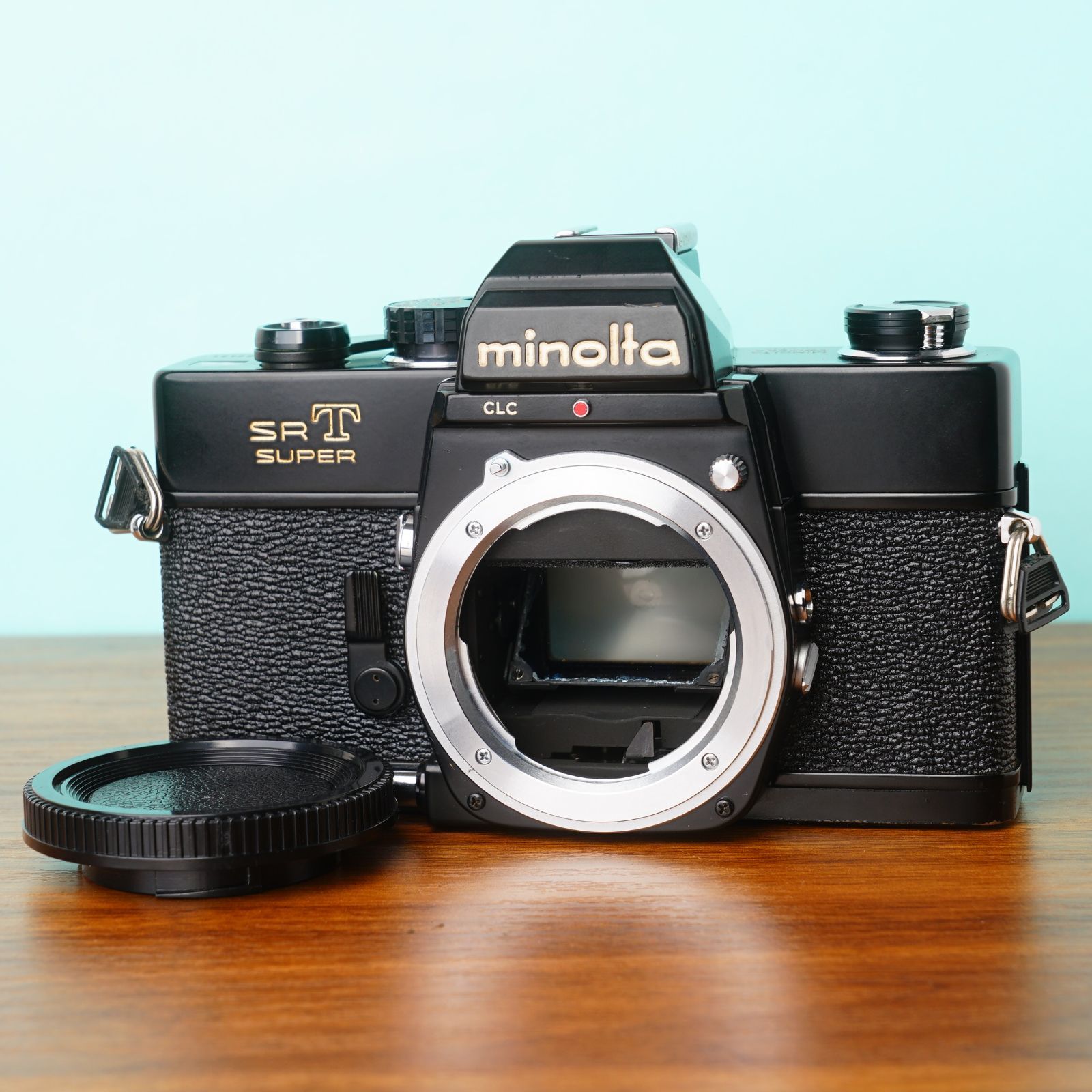 整備済 完動品◎ミノルタ SRT SUPER ブラック ボディ フィルムカメラ 91