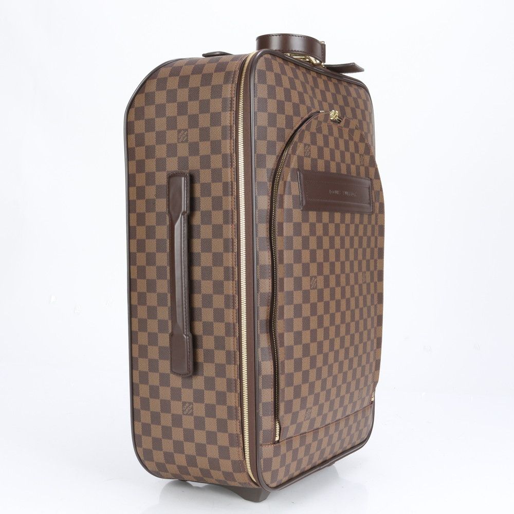 極美品 ルイヴィトン ダミエ ペガス 55 N23294 レザー スーツケース